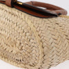 Chloe Marcie Basket Raffia and Leather