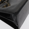 Salvatore Ferragamo Gancini Convertible Top Handle Patent Leather