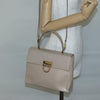 Salvatore Ferragamo Gancini Convertible Top Handle Leather