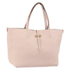 Salvatore Ferragamo Gancini Tote Leather