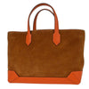 Hermes Maxibox Cabas Doblis Suede with Epsom