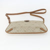 Christian Dior Vintage Honeycomb Canvas and Leather