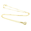 Chopard Happy Diamonds Heart Pendant 18K Yellow Gold with Diamonds and 1 Floating Diamond