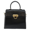 Salvatore Ferragamo Gancini Convertible Top Handle Leather
