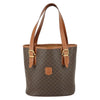 Celine Vintage Macadam Canvas and Leather