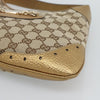 Gucci Vintage Jackie O Chain Hobo GG Canvas