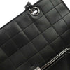 Chanel Chocolate Bar CC Tote Quilted Leather