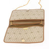 Christian Dior Vintage Honeycomb chain Canvas
