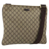 Gucci Zip Top Messenger GG Coated Canvas