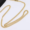 Salvatore Ferragamo Vintage Gancini Chain Leather