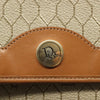Christian Dior Vintage Honeycomb chain Canvas