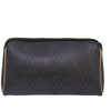 Christian Dior Vintage Honeycomb Zip Canvas and Leather