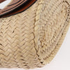 Chloe Marcie Basket Raffia and Leather