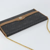 Christian Dior Vintage Honeycomb chain Canvas