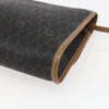 Christian Dior Vintage Honeycomb Flap Canvas and Leather