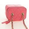 Chanel Classic Vanity Case with Chain Quilted Lambskin