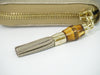 Gucci Bamboo Tassel Zip Leather