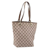 Gucci Vintage Bucket Shopping Tote GG Canvas