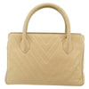 Chanel Vintage Convertible Tote Chevron Lambskin