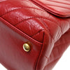 Chanel Coco Top Handle Chevron Calfskin