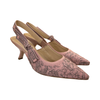 Christian Dior Women's J'Adior Slingback Pumps Printed Fabric