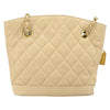 Chanel Vintage CC Chain Shopper Quilted Leather