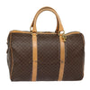 Celine Vintage Duffle Macadam Coated Canvas