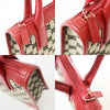 Gucci Vintage Zip Tote GG Canvas with Leather