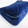 Gucci GG Marmont Flap Embroidered Matelasse Velvet