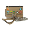 Fendi Chain Baguette Charm Leather