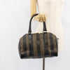 Fendi Vintage Pequin Boston Coated Canvas