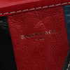 Balenciaga Bazar Convertible Tote Striped Leather