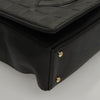 Chanel Chocolate Bar CC Quilted Leather