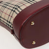 Burberry Nova Check Tote Canvas and Leather