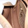 Christian Dior Vintage Honeycomb Canvas and Leather
