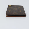 Louis Vuitton Porte Cartes Pression Card Case Monogram Canvas