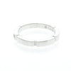 Cartier Maillon Panthere Band 18K White Gold with 4 Diamonds
