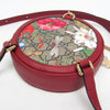 Gucci Ophidia Round Flora GG Coated Canvas