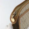 Christian Dior Vintage Honeycomb Zip Canvas and Leather