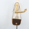 Celine Vintage Macadam Canvas and Leather