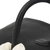Hermes HAC Birkin Black Fjord with Palladium Hardware