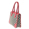Gucci Vintage Zip Tote GG Canvas with Leather