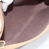 Christian Dior Vintage Honeycomb Zip Canvas and Leather