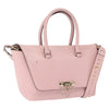 Valentino Garavani Demilune Flap Satchel Leather