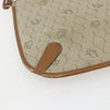 Christian Dior Vintage Honeycomb Canvas and Leather