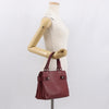 Salvatore Ferragamo Double Gancini Side Buckle Tote Leather