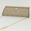 Christian Dior Vintage Honeycomb chain Canvas