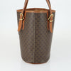 Celine Vintage Macadam Canvas and Leather