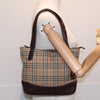 Burberry Nova Check Tote canvas check pattern