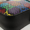 Gucci Front Zip Messenger Psychedelic Print GG Coated Canvas